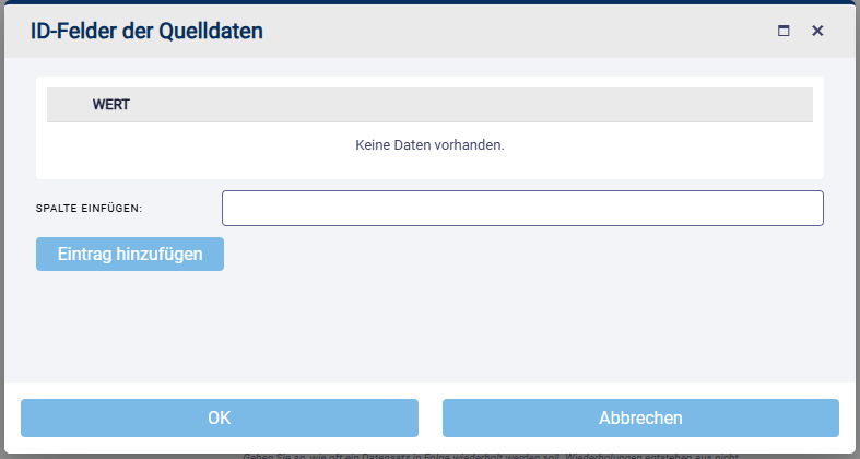 CSV-/Wertelisten-Editor